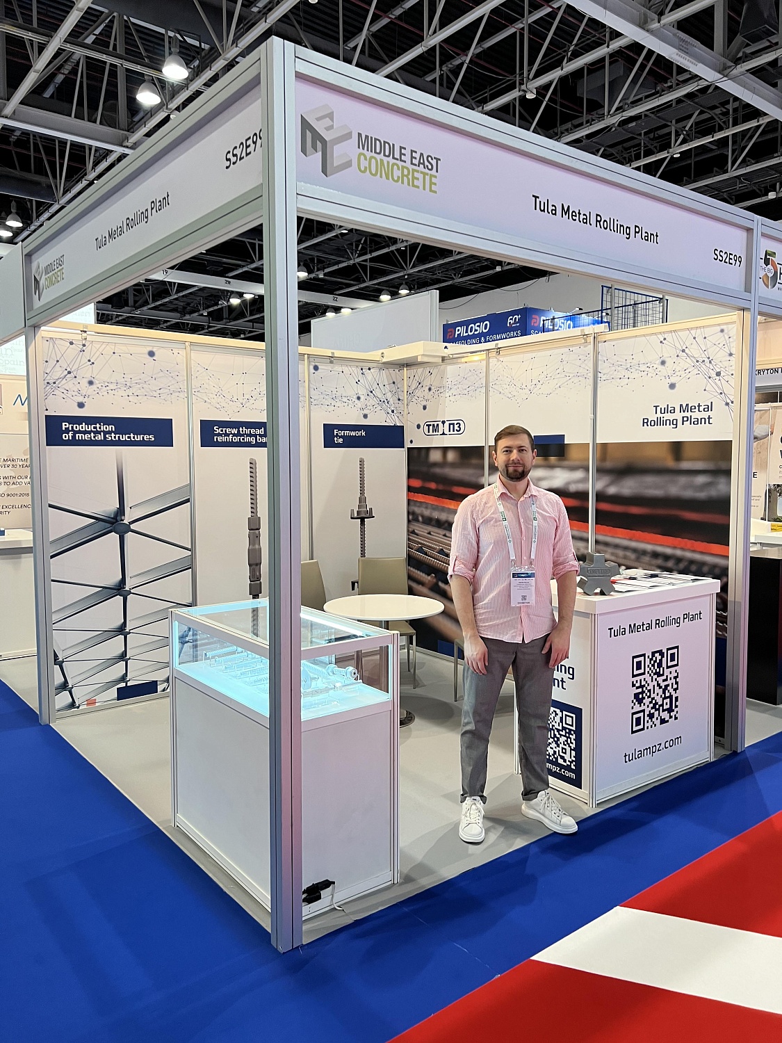Our specialists presented TMPZ products at the international construction exhibition - "The Big 5" in the UAE